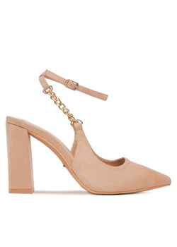 DeeZee Czółenka HT368-1 Beżowy ze sklepu MODIVO w kategorii Sandały damskie - zdjęcie 187653043