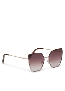 JENNY Okulary przeciwsłoneczne 4WF-005-SS25 Brązowy ze sklepu MODIVO w kategorii Okulary przeciwsłoneczne damskie - zdjęcie 187653074