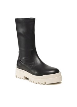 Badura Botki 3040 Czarny ze sklepu MODIVO w kategorii Botki - zdjęcie 187653121