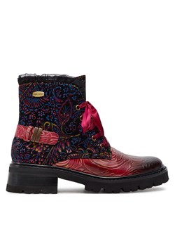 Laura Vita Trzewiki Kouleo 47 Bordowy ze sklepu MODIVO w kategorii Botki - zdjęcie 187653154