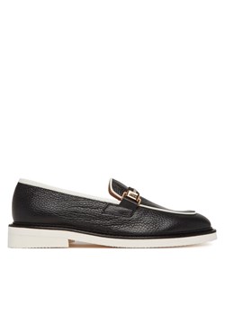 Pollini Loafersy SA10063G1MTD100A Czarny ze sklepu MODIVO w kategorii Lordsy damskie - zdjęcie 187653161