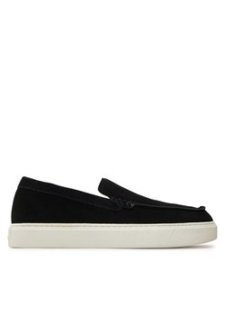 Calvin Klein Mokasyny Moccasin Suede HM0HM01794 Czarny ze sklepu MODIVO w kategorii Półbuty męskie - zdjęcie 187653341