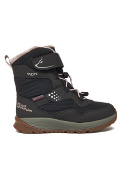 Jack Wolfskin Śniegowce Polar Bear-g Texapore High Vc K Czarny ze sklepu MODIVO w kategorii Buty zimowe dziecięce - zdjęcie 187653370