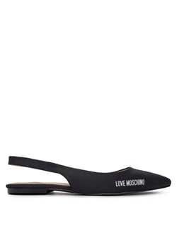 LOVE MOSCHINO Baleriny JA11021G1MIM0000 Czarny ze sklepu MODIVO w kategorii Balerinki - zdjęcie 187653491