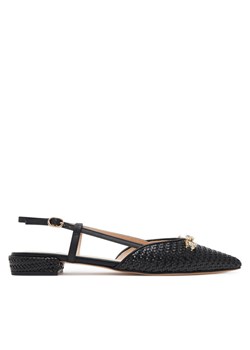 TWINSET Baleriny 251TGT052 Czarny ze sklepu MODIVO w kategorii Sandały damskie - zdjęcie 187653613