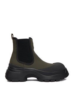Hunter Sztyblety CEO-SX2405-1 Khaki ze sklepu MODIVO w kategorii Botki - zdjęcie 187653614