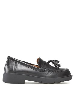 Geox Loafersy D Spherica EC1 CD26QRC 00043 C9999 Czarny ze sklepu MODIVO w kategorii Półbuty damskie - zdjęcie 187653714