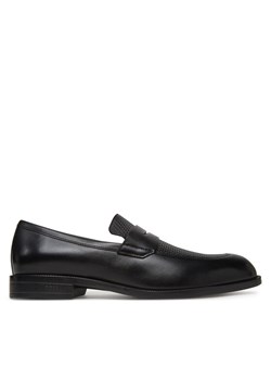BOSS Loafersy Tayil_Loaf_ltmxwv 50541717 Czarny ze sklepu MODIVO w kategorii Półbuty męskie - zdjęcie 187653750