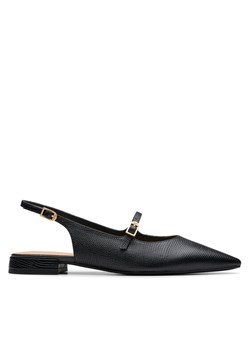 Clarks Baleriny Sensa15 Shine 26181314 Czarny ze sklepu MODIVO w kategorii Balerinki - zdjęcie 187653802