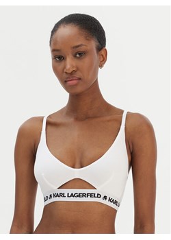 KARL LAGERFELD Biustonosz braletka A1W47006 Biały ze sklepu MODIVO w kategorii Biustonosze - zdjęcie 187653821
