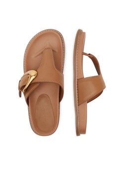 Gino Rossi Japonki CLAUDIE-R25SS03088 Brązowy ze sklepu MODIVO w kategorii Klapki damskie - zdjęcie 187653973