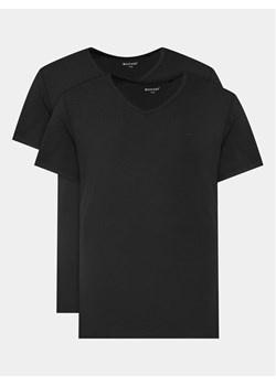 Mustang Komplet t-shirtów 1014664 Czarny Regular Fit ze sklepu MODIVO w kategorii T-shirty męskie - zdjęcie 187653981