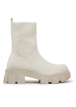 DeeZee Botki WS5553-11 Écru ze sklepu MODIVO w kategorii Botki - zdjęcie 187654032