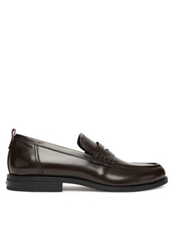 HUGO Mokasyny Varian 50548591 Brązowy ze sklepu MODIVO w kategorii Mokasyny męskie - zdjęcie 187654092