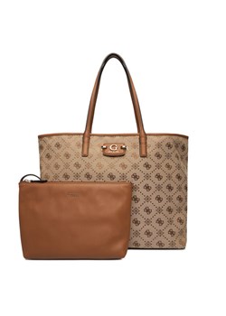 Guess Torebka Neda HWJP96 54240 Beżowy ze sklepu MODIVO w kategorii Torby Shopper bag - zdjęcie 187654102