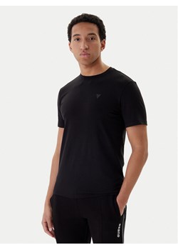 Guess T-Shirt Z2YI12 JR06K Czarny Regular Fit ze sklepu MODIVO w kategorii T-shirty męskie - zdjęcie 187654183
