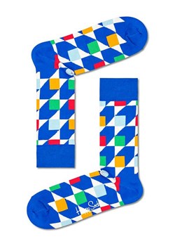 Happy Socks Skarpety &quot;Cubes&quot; w kolorze niebieskim ze sklepu Limango Polska w kategorii Skarpetki męskie - zdjęcie 187660731