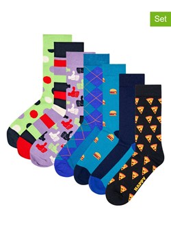 Happy Socks 7-częściowy zestaw prezentowy w różnych kolorach ze sklepu Limango Polska w kategorii Skarpetki męskie - zdjęcie 187661002
