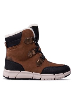 Geox Śniegowce J Flexyper G.B Abx A J16APA 022FU M Brązowy ze sklepu MODIVO w kategorii Buty zimowe dziecięce - zdjęcie 187661163