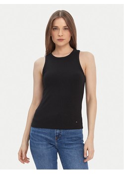Tommy Hilfiger Top WW0WW38635 Czarny Slim Fit ze sklepu MODIVO w kategorii Bluzki damskie - zdjęcie 187661194