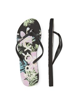 Roxy Japonki 839452A Czarny ze sklepu MODIVO w kategorii Klapki damskie - zdjęcie 187661204