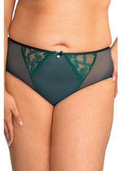 Nessa Nadine N01 figi klasyczne z koronkowymi wstawkami zielony ze sklepu kontri.pl w kategorii Majtki damskie - zdjęcie 187661984