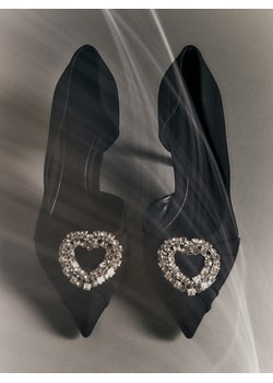 Reserved - Czółenka z aplikacją - czarny ze sklepu Reserved w kategorii Czółenka - zdjęcie 187662233