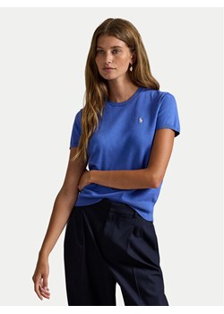 Polo Ralph Lauren T-Shirt 211971872500 Niebieski Slim Fit ze sklepu MODIVO w kategorii Bluzki damskie - zdjęcie 187662921