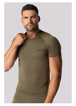 Spaio Koszulka termiczna &quot;Alpha&quot; w kolorze khaki ze sklepu Limango Polska w kategorii T-shirty męskie - zdjęcie 187663303