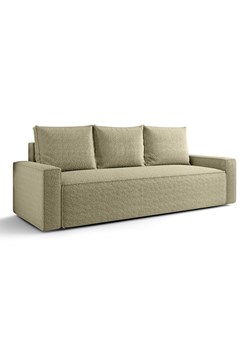 Ciemnobeżowa sofa boucle z pojemnikiem S3-A12 ze sklepu Edinos.pl w kategorii Sofy i kanapy - zdjęcie 187663644