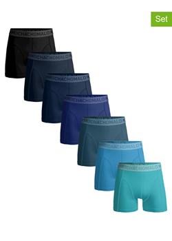 Muchachomalo Bokserki (7 par) w kolorze niebieskim, granatowym i czarnym ze sklepu Limango Polska w kategorii Majtki męskie - zdjęcie 187664803
