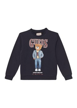 Guess Bluza L6RQ05 KAD74 Granatowy Regular Fit ze sklepu MODIVO w kategorii Bluzy chłopięce - zdjęcie 187664964