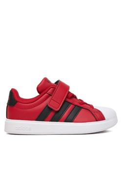 adidas Sneakersy Streettalk El C JQ1832 Czerwony ze sklepu MODIVO w kategorii Buty sportowe dziecięce - zdjęcie 187664980