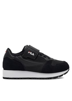 Fila Sneakersy Retroque Velcro Kids FFK0036.80010 Czarny ze sklepu MODIVO w kategorii Buty sportowe dziecięce - zdjęcie 187665014