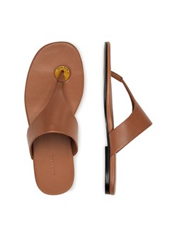 Gino Rossi Japonki ALAYA-119002 Brązowy ze sklepu MODIVO w kategorii Klapki damskie - zdjęcie 187665023