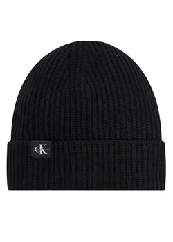 Calvin Klein Jeans Czapka Monogram IU0IU00440 Czarny ze sklepu MODIVO w kategorii Czapki dziecięce - zdjęcie 187665042