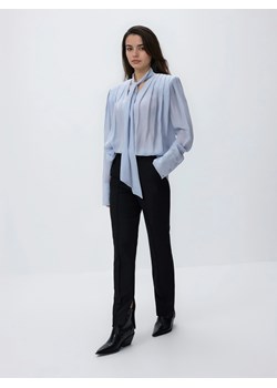 Reserved - Spodnie z suwakami - czarny ze sklepu Reserved w kategorii Spodnie damskie - zdjęcie 187666250