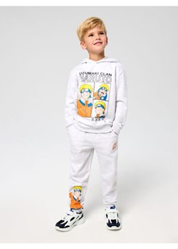 Sinsay - Spodnie dresowe z nadrukiem Naruto - szary ze sklepu Sinsay w kategorii Piżamy dziecięce - zdjęcie 187666751