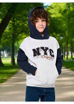 Sinsay - Bluza z kapturem - szary ze sklepu Sinsay w kategorii Bluzy chłopięce - zdjęcie 187666754