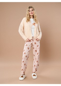 Sinsay - Ażurowy sweter - kremowy ze sklepu Sinsay w kategorii Swetry damskie - zdjęcie 187666823