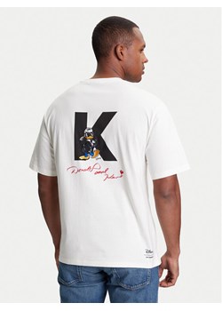 KARL LAGERFELD T-Shirt 755098 553270 Beżowy Regular Fit ze sklepu MODIVO w kategorii T-shirty męskie - zdjęcie 187666922