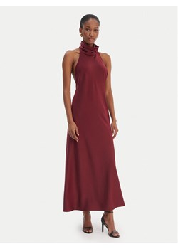 Bardot Sukienka koktajlowa Delphina 60247DB Bordowy Regular Fit ze sklepu MODIVO w kategorii Sukienki - zdjęcie 187666943