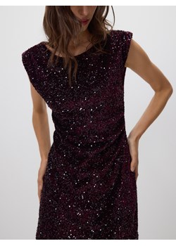 Reserved - Cekinowa sukienka mini - wielobarwny ze sklepu Reserved w kategorii Sukienki - zdjęcie 187667454