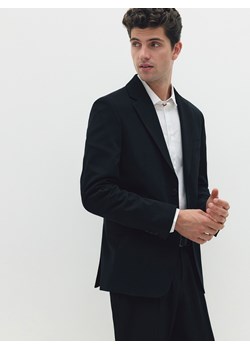 Reserved - Marynarka slim fit - czarny ze sklepu Reserved w kategorii Marynarki męskie - zdjęcie 187667523