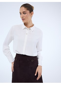 Mohito - Koszula regular fit - kremowy ze sklepu Mohito w kategorii Koszule damskie - zdjęcie 187669021