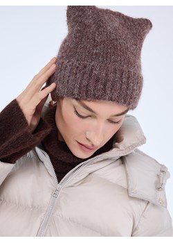 Mohito - Czapka beanie - brązowy ze sklepu Mohito w kategorii Czapki zimowe damskie - zdjęcie 187669331