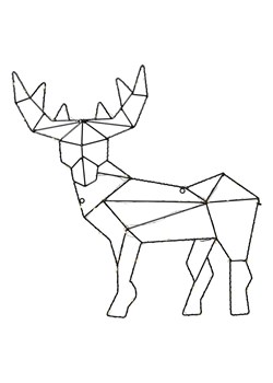 Best Season Dekoracyjna zawieszka LED &quot;Cupid&quot; w kolorze czarnym - 47 x 49 cm ze sklepu Limango Polska w kategorii Dekoracje bożonarodzeniowe - zdjęcie 187669834