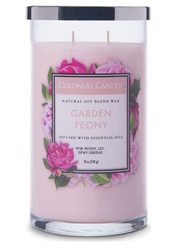 Colonial Candle Świeca zapachowa &quot;Garden Peony&quot; - 510 g ze sklepu Limango Polska w kategorii Świece i dyfuzory - zdjęcie 187669851