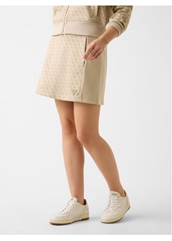 Guess Spódnica dresowa V6RD04 K2042 Beżowy Classic Fit ze sklepu MODIVO w kategorii Spódnice - zdjęcie 187670212