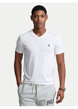 Polo Ralph Lauren T-Shirt 710671453008 Biały Custom Slim Fit ze sklepu MODIVO w kategorii T-shirty męskie - zdjęcie 187670213